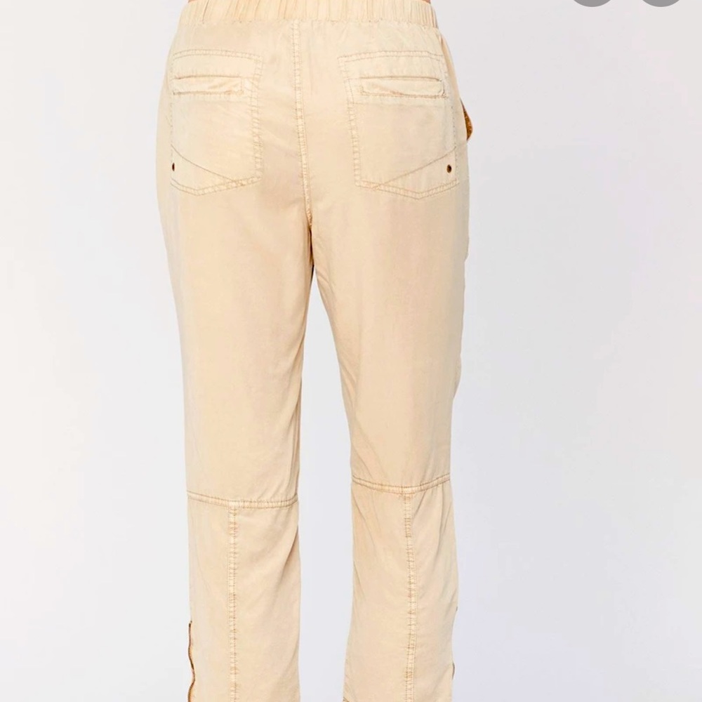 XCVI Carrick Ankle Pants, green wash - Picture 2 of 4